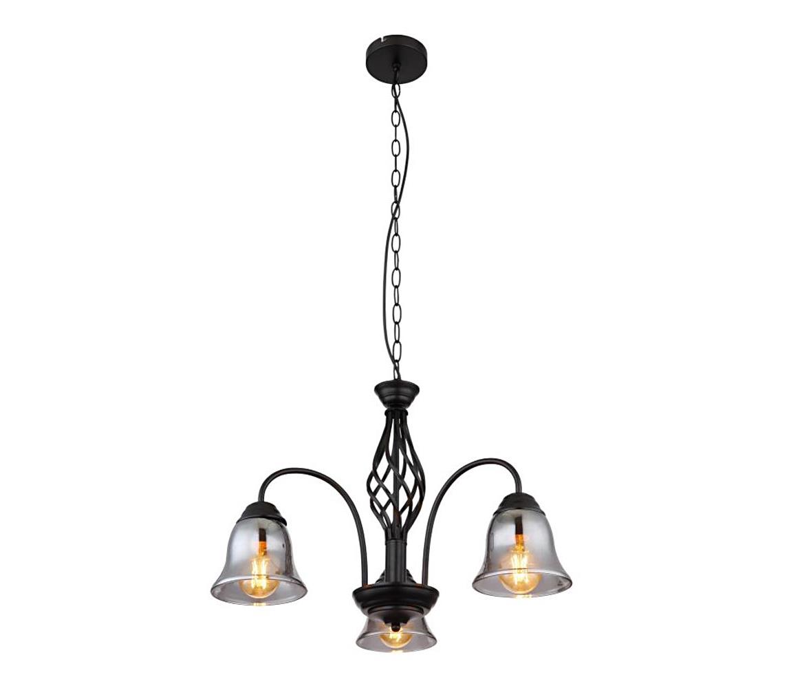Globo 60298-3H - Żyrandol na łańcuchu GONNY 3xE27/60W/230V