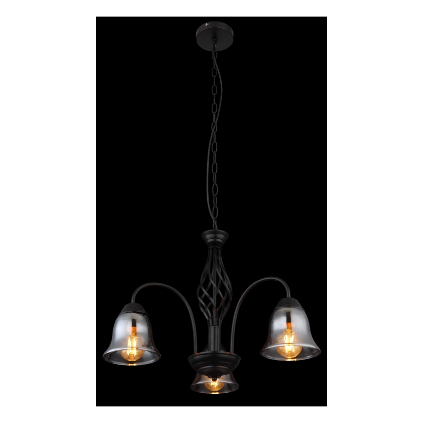 Globo - Żyrandol na łańcuchu 3xE27/60W/230V