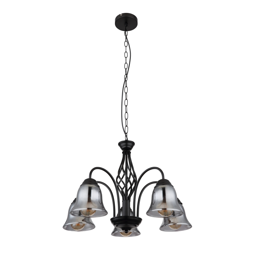 Globo - Żyrandol na łańcuchu 5xE27/60W/230V