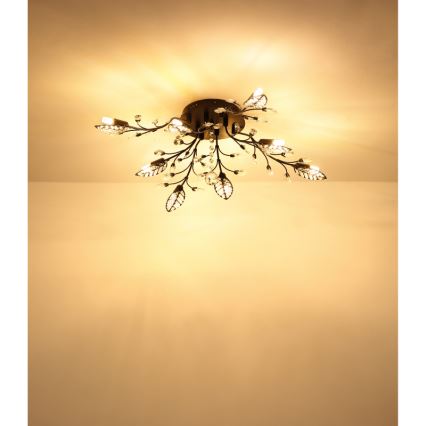 Globo - Lampa sufitowa 8xG9/5W/230V śr. 76 cm