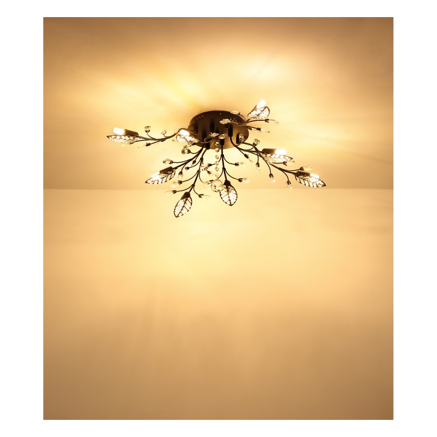 Globo - Lampa sufitowa 8xG9/5W/230V śr. 76 cm