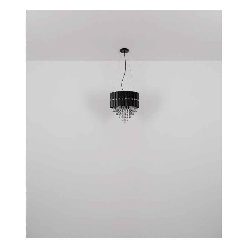 Globo - Żyrandol na lince 3xE27/40W/230V śr. 40 cm