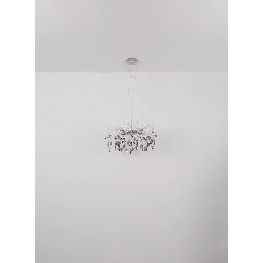 Globo - Żyrandol na lince 8xG9/8W/230V śr. 61 cm chrom błyszczący