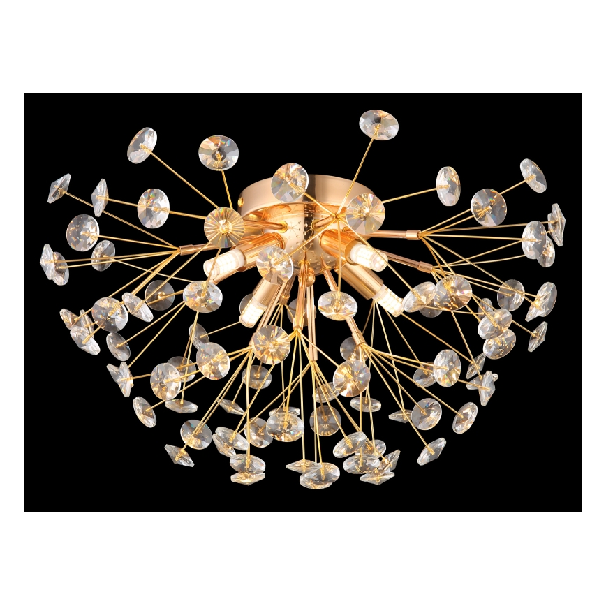 Globo - LED Plafon 4xG9/3,5W/230V śr. 45 cm złoty