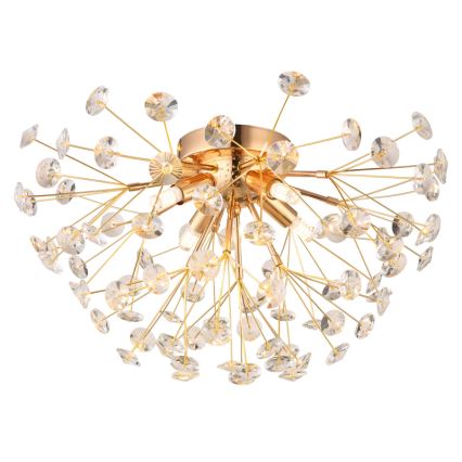 Globo - LED Plafon 4xG9/3,5W/230V śr. 45 cm złoty
