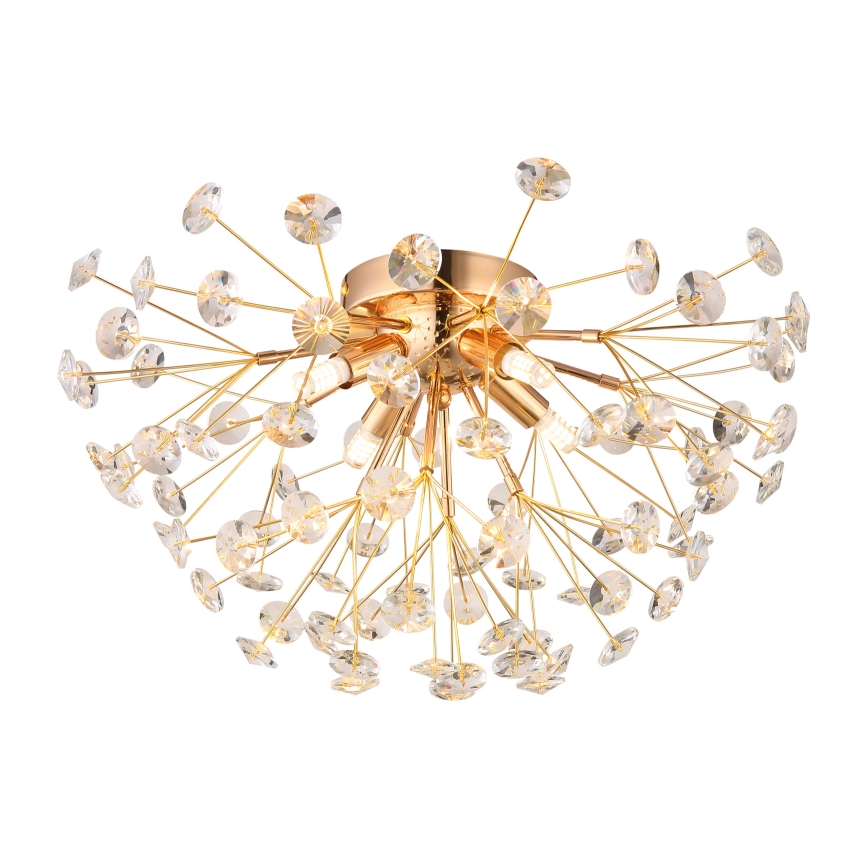 Globo - LED Plafon 4xG9/3,5W/230V śr. 45 cm złoty