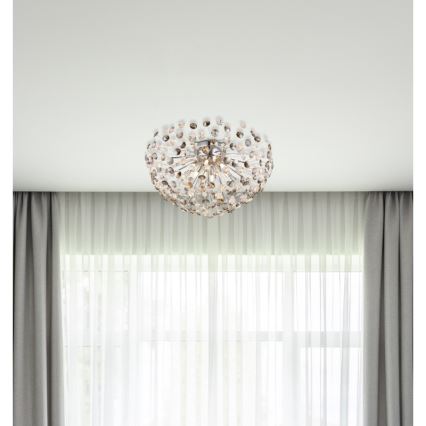 Globo - LED Plafon 6xG9/3,5W/230V śr. 60 cm chrom błyszczący