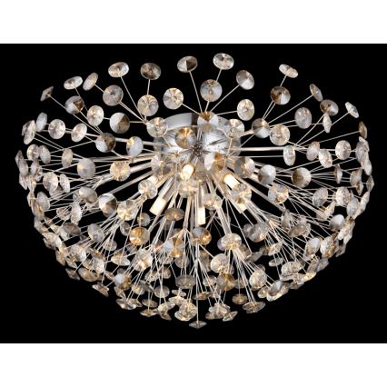 Globo - LED Plafon 6xG9/3,5W/230V śr. 60 cm chrom błyszczący