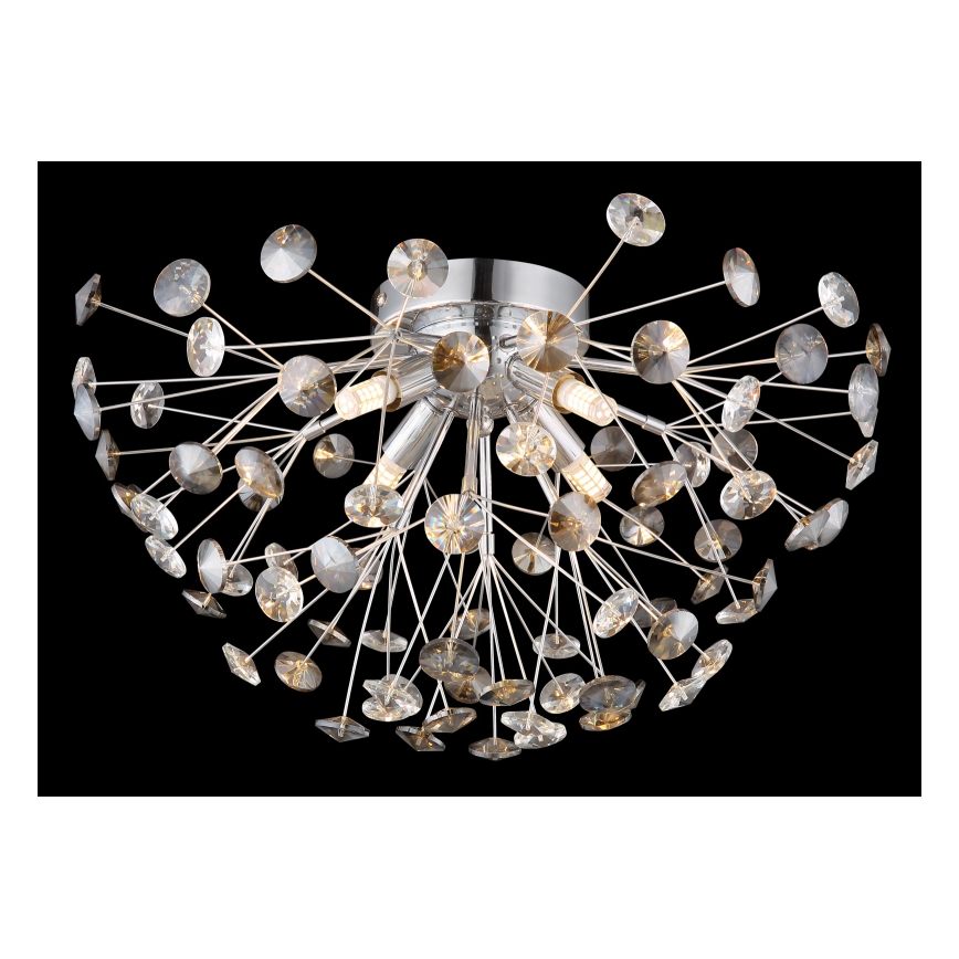 Globo - LED Plafon 4xG9/3,5W/230V śr. 45 cm chrom błyszczący