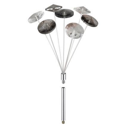 Globo - LED Plafon 4xG9/3,5W/230V śr. 45 cm chrom błyszczący