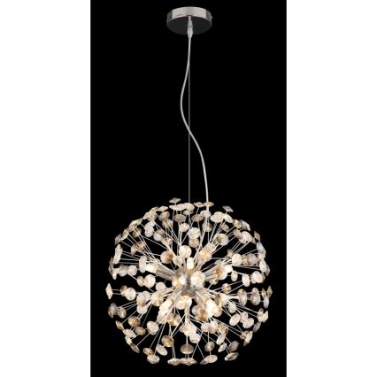 Globo - Żyrandol LED na lince 8xG9/3,5W/230V błyszczący chrom