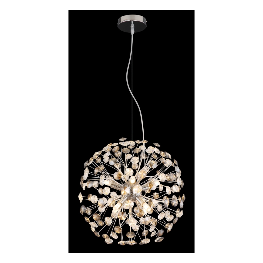 Globo - Żyrandol LED na lince 8xG9/3,5W/230V błyszczący chrom