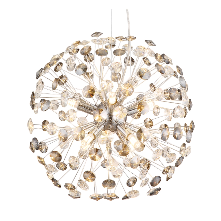 Globo - Żyrandol LED na lince 8xG9/3,5W/230V błyszczący chrom