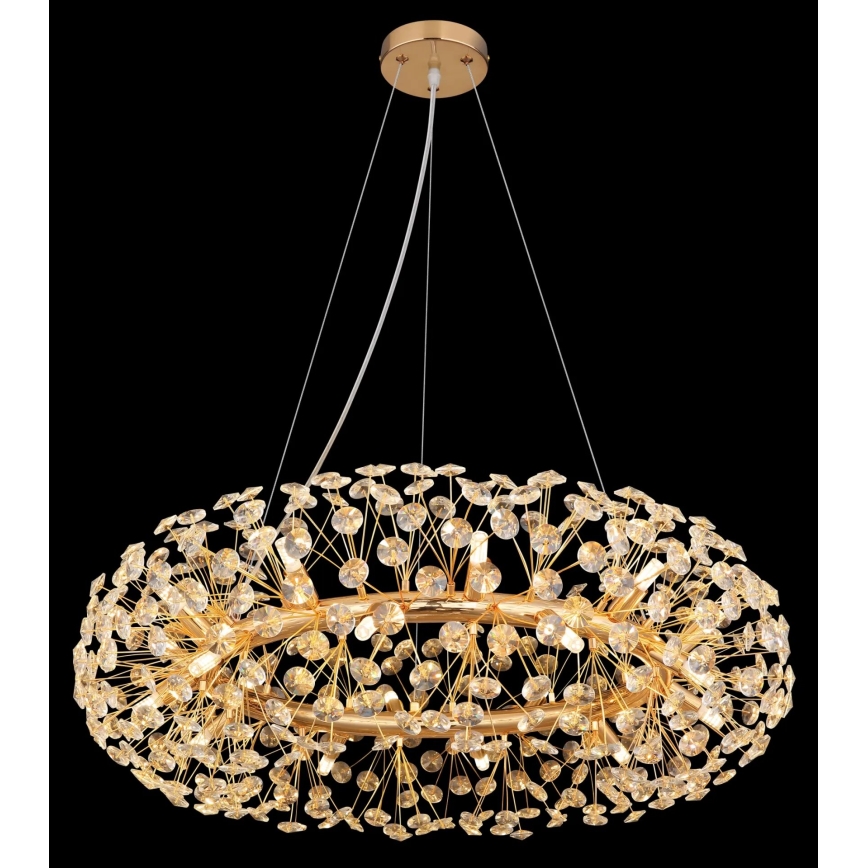 Globo - LED Żyrandol kryształowy na lince 20xG9/3,5W/230V