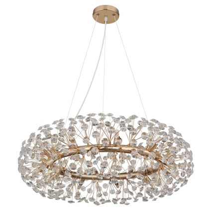 Globo - LED Żyrandol kryształowy na lince 20xG9/3,5W/230V