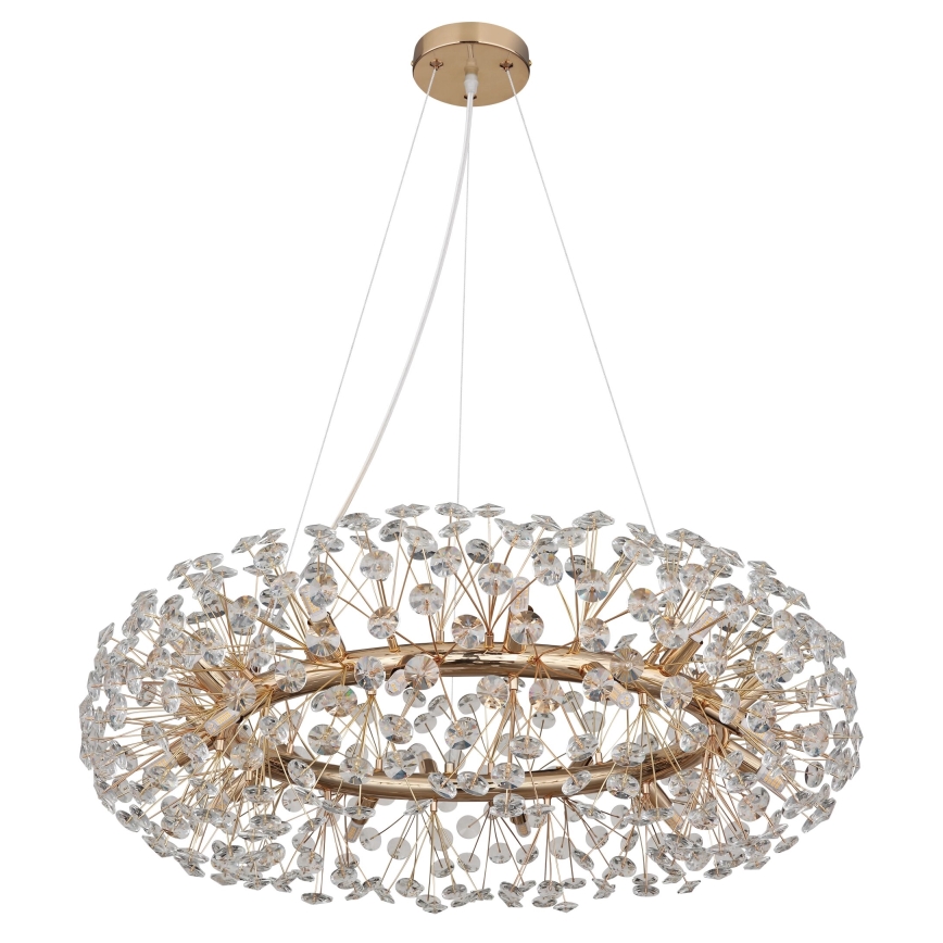 Globo - LED Żyrandol kryształowy na lince 20xG9/3,5W/230V