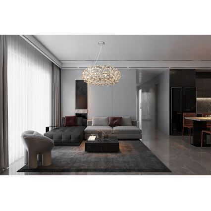Globo - LED kryształowy żyrandol na linkach 20xG9/3,5W/230V