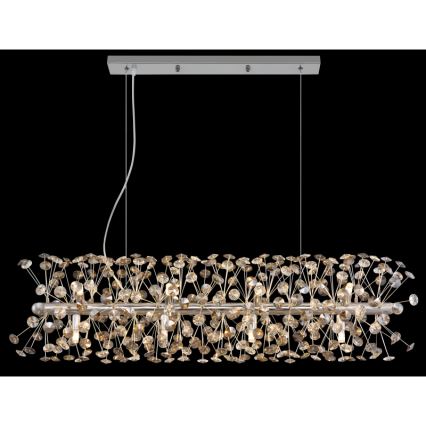 Globo - Żyrandol LED na lince 12xG9/3,5W/230V chrom błyszczący