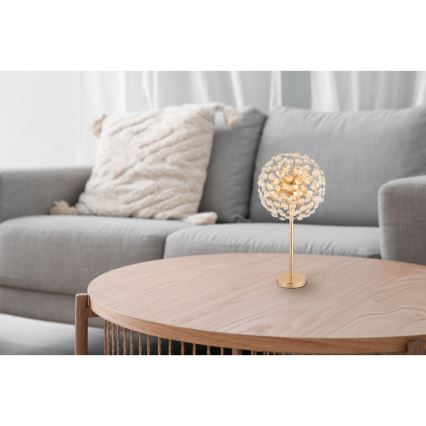 Globo - LED Lampa stołowa 8xG9/3,5W/230V złoty