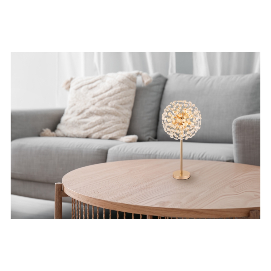 Globo - LED Lampa stołowa 8xG9/3,5W/230V złoty