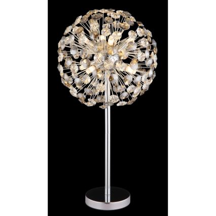 Globo - LED Lampa stołowa 8xG9/3,5W/230V chrom błyszczący