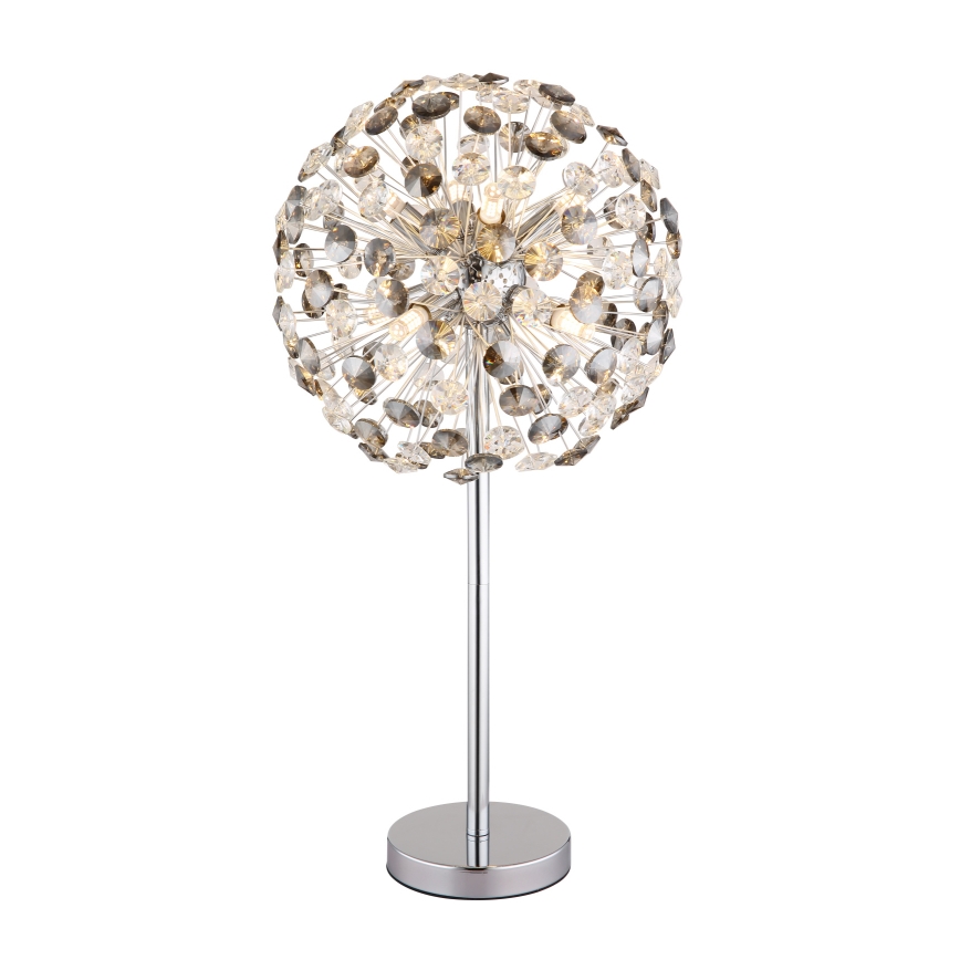 Globo - LED Lampa stołowa 8xG9/3,5W/230V chrom błyszczący
