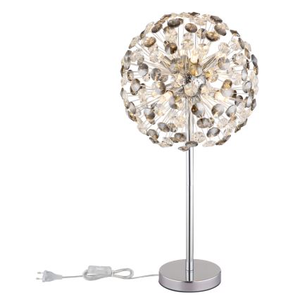 Globo - LED Lampa stołowa 8xG9/3,5W/230V chrom błyszczący