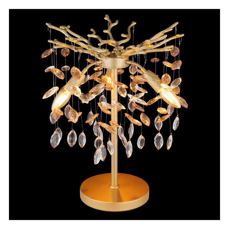 Globo - Lampa stołowa 3xE14/40W/230V złota