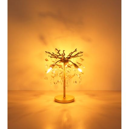 Globo - Lampa stołowa 3xE14/40W/230V złota