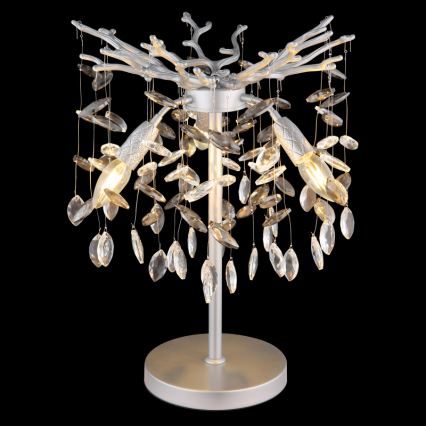 Globo - Lampa stołowa 3xE14/40W/230V srebrna