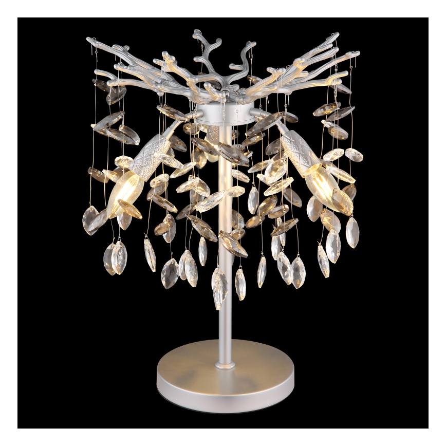 Globo - Lampa stołowa 3xE14/40W/230V srebrna