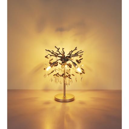 Globo - Lampa stołowa 3xE14/40W/230V srebrna