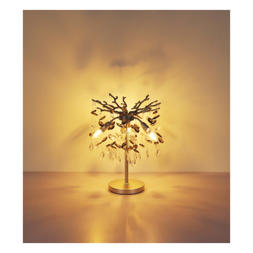 Globo - Lampa stołowa 3xE14/40W/230V srebrna