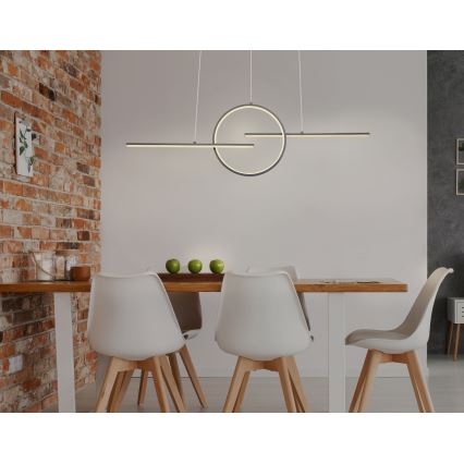 Globo - LED Ściemnialny żyrandol na lince LED/50W/230V +pilot