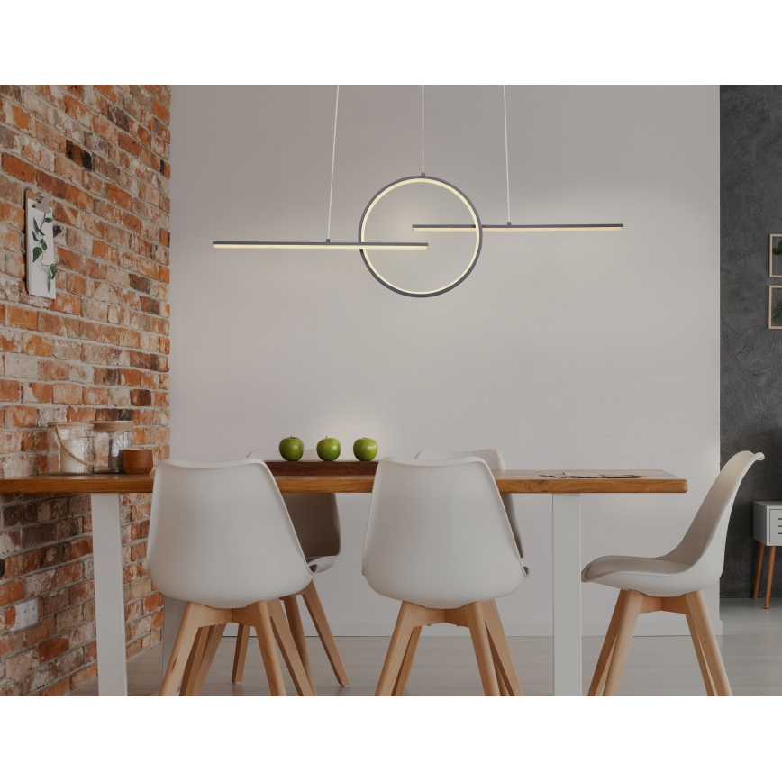 Globo - LED Ściemnialny żyrandol na lince LED/50W/230V +pilot