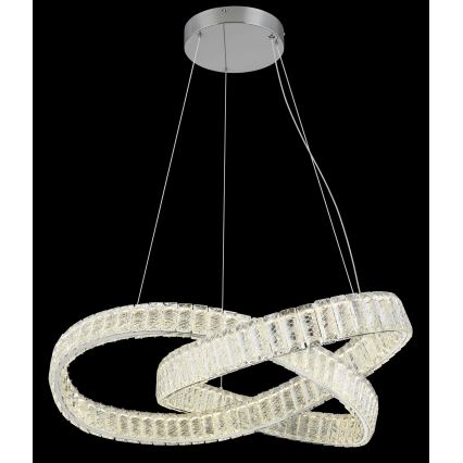 Globo - LED Żyrandol ściemnialny na lince LED/110W/230V 2700-6000K śr. 78 cm + pilot zdalnego sterowania