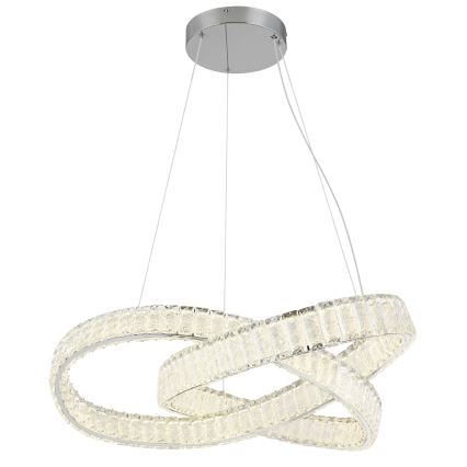 Globo - LED Żyrandol ściemnialny na lince LED/110W/230V 2700-6000K śr. 78 cm + pilot zdalnego sterowania