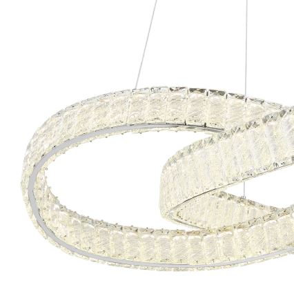 Globo - LED Żyrandol ściemnialny na lince LED/110W/230V 2700-6000K śr. 78 cm + pilot zdalnego sterowania