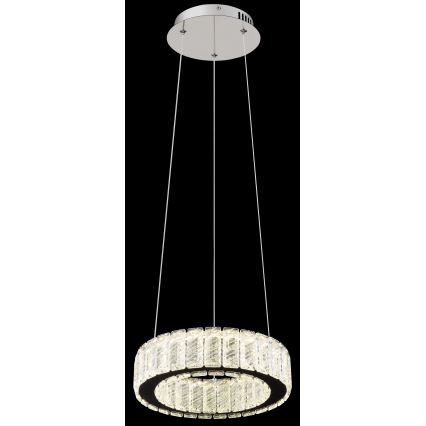 Globo - LED Żyrandol ściemnialny na lince LED/30W/230V 2700-6000K śr. 30 cm + pilot zdalnego sterowania
