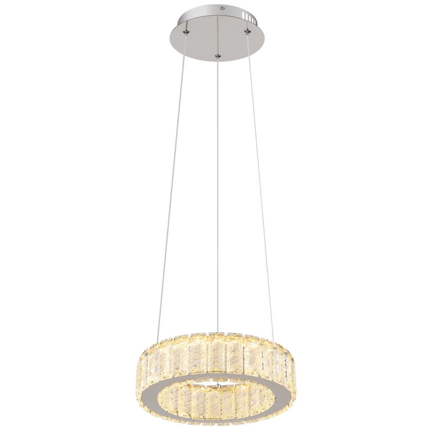 Globo - LED Żyrandol ściemnialny na lince LED/30W/230V 2700-6000K śr. 30 cm + pilot zdalnego sterowania