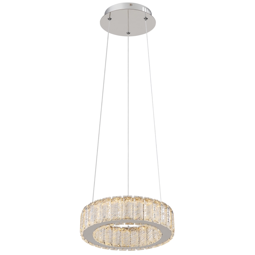 Globo - LED Żyrandol ściemnialny na lince LED/30W/230V 2700-6000K śr. 30 cm + pilot zdalnego sterowania