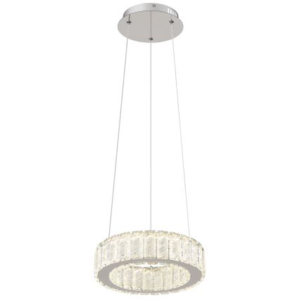 Globo - LED Żyrandol ściemnialny na lince LED/30W/230V 2700-6000K śr. 30 cm + pilot zdalnego sterowania