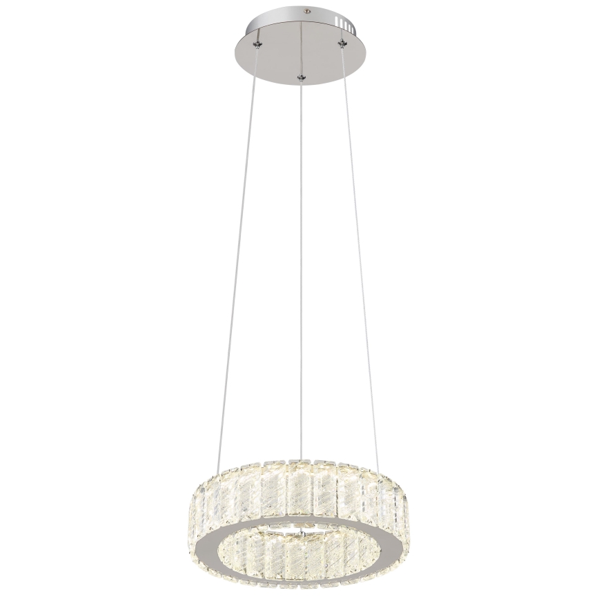 Globo - LED Żyrandol ściemnialny na lince LED/30W/230V 2700-6000K śr. 30 cm + pilot zdalnego sterowania