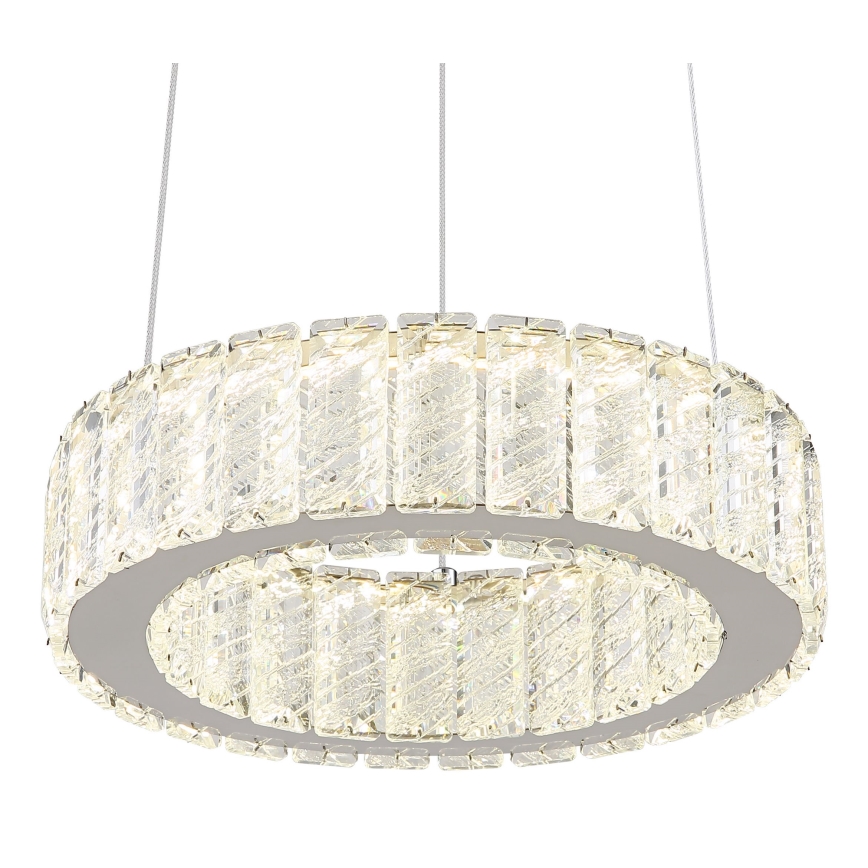 Globo - LED Żyrandol ściemnialny na lince LED/30W/230V 2700-6000K śr. 30 cm + pilot zdalnego sterowania