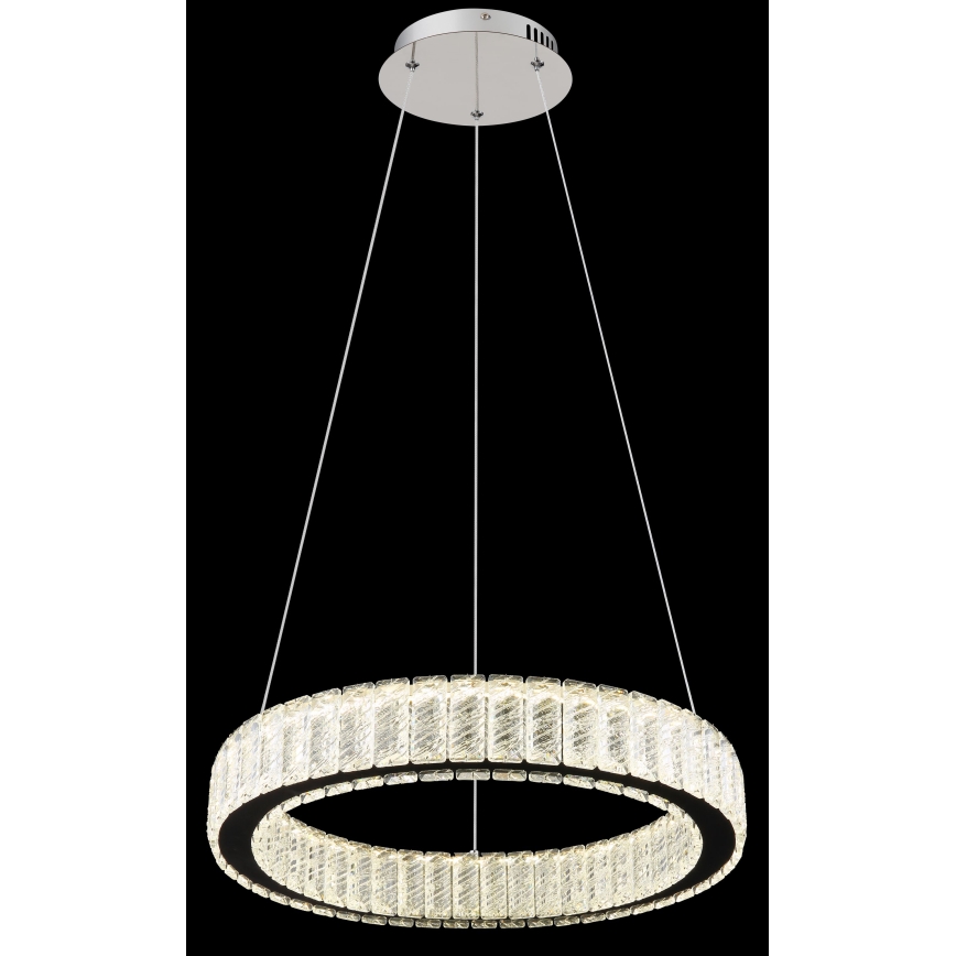 Globo - LED Żyrandol ściemnialny na lince LED/50W/230V 2700-6000K śr. 50 cm + pilot zdalnego sterowania