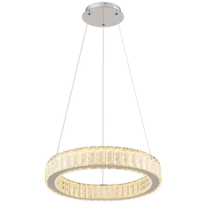Globo - LED Żyrandol ściemnialny na lince LED/50W/230V 2700-6000K śr. 50 cm + pilot zdalnego sterowania