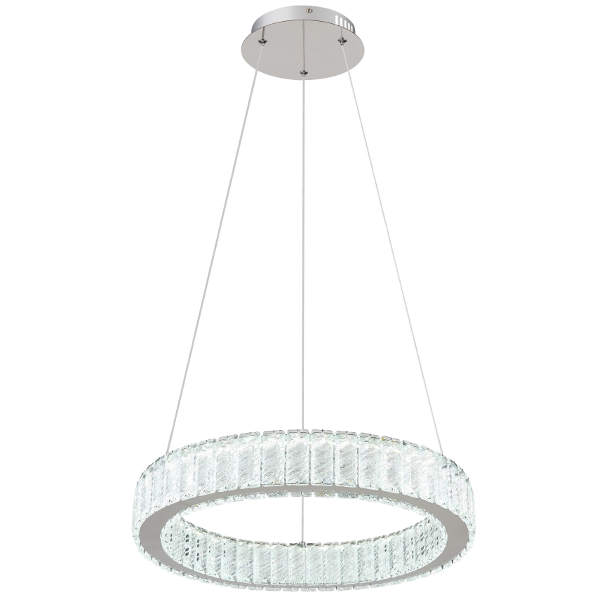 Globo - LED Żyrandol ściemnialny na lince LED/50W/230V 2700-6000K śr. 50 cm + pilot zdalnego sterowania