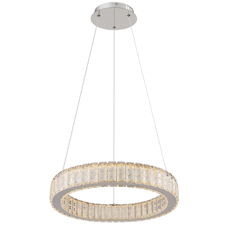 Globo - LED Żyrandol ściemnialny na lince LED/50W/230V 2700-6000K śr. 50 cm + pilot zdalnego sterowania