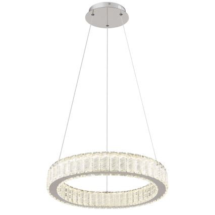 Globo - LED Żyrandol ściemnialny na lince LED/50W/230V 2700-6000K śr. 50 cm + pilot zdalnego sterowania