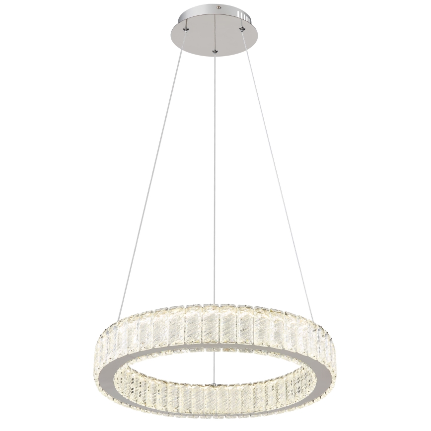 Globo - LED Żyrandol ściemnialny na lince LED/50W/230V 2700-6000K śr. 50 cm + pilot zdalnego sterowania